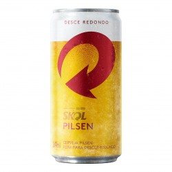 CERVEJA PILSEN SKOL 269 ML