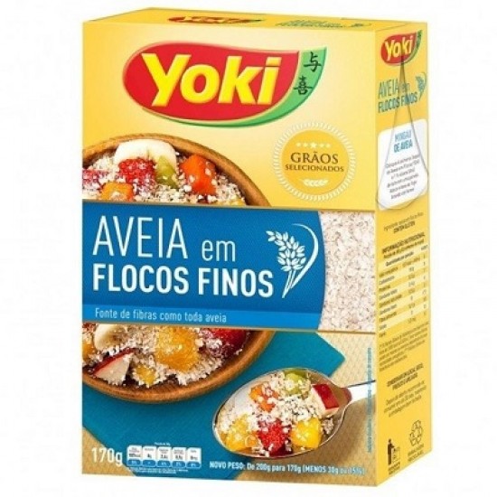 AVEIA FLOCOS YOKI 170 GR