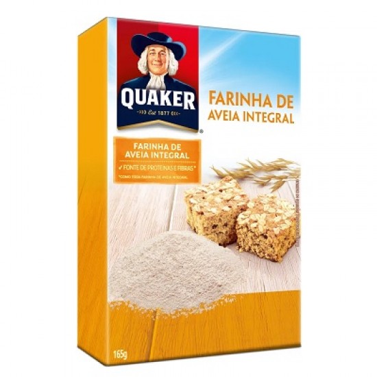 AVEIA QUAKER EM FLOCOS FINOS 165 GR