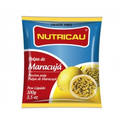 POLPA FRUTA ESP. NUTRICAU 100 GR MARACUJÁ