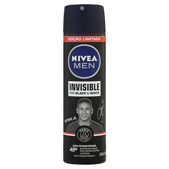 DESODORANTE NIVEA MEN BLACK WHITE 150 ML