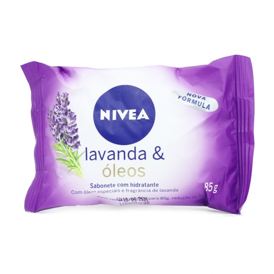SABONETE NIVEA LAVANDA 85 GR