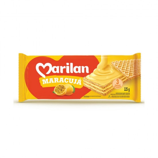 WAFER MARILAN MARACUJA 80GR