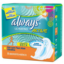 ABSORVENTE ALWAYS ULTRA FINO C/ABAS