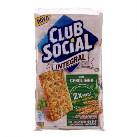 BISCOITO CLUB SOCIAL CEBOLA 144 GR