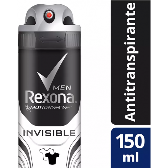 DESODORANTE AEROSOL  REXONA INVISIBLE 48H