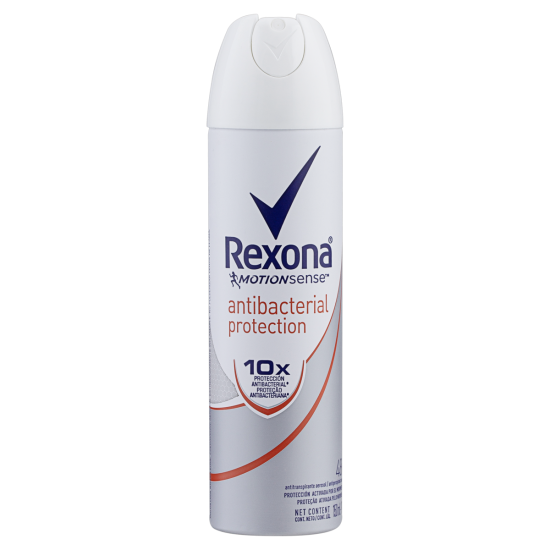 DESODORANTE AEROSOL REXONA ANTIBACTERIAL 150 ML