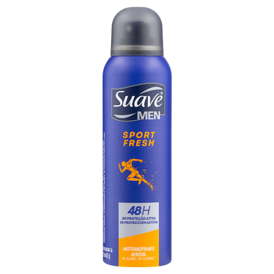 DESODORANTE SUAVE AEROSOL SPORT 150 ML