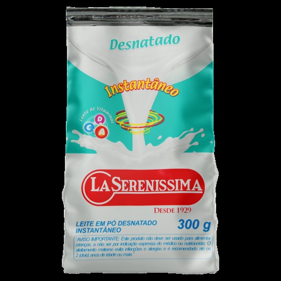 LEITE PO LA SERENISSIMA DES INS 300G