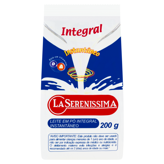 LEITE PO LA SERENISSIMA INT 200G