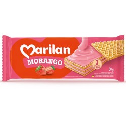 WAFER MARILAN MORANGO 80GR