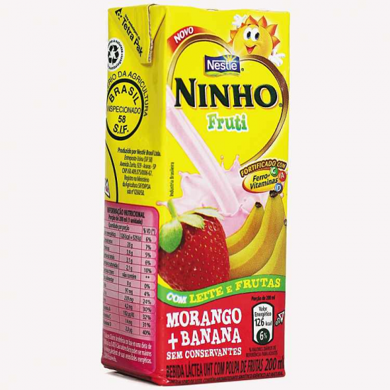 BEBIDA NINHO FRUIT 200 ML