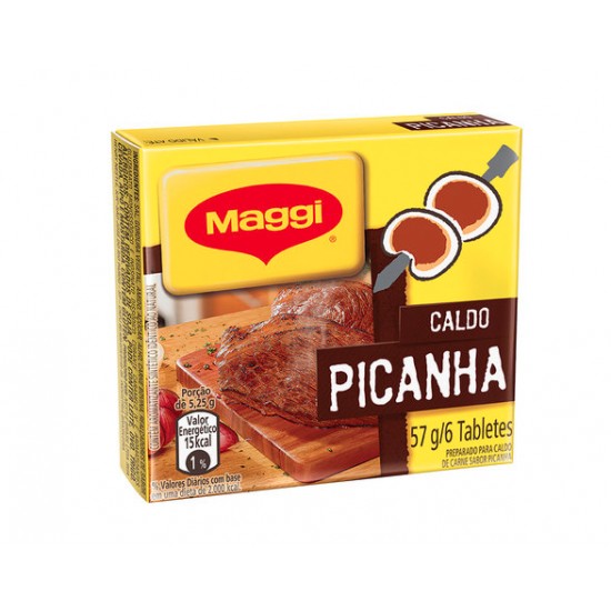 CALDO DE CARNE MAGGI PICANHA 57G