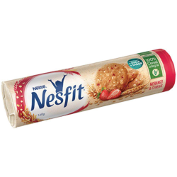 BISCOITO NESFIT MORANGO E CEREAIS 160 GR