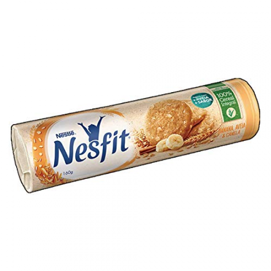 BISCOITO NESFIT BANANA CANELA 160 GR