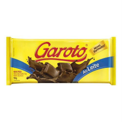 CHOCOLATE AO LEITE 90GR