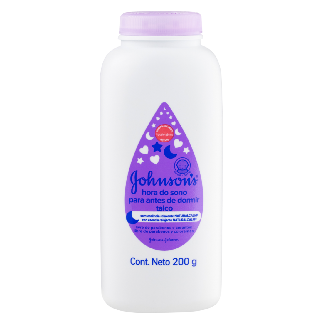 TALCO JOHNSON HORA DO SONO 200G