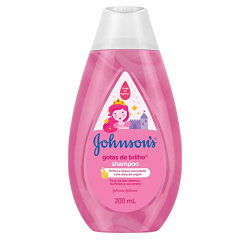 SHAMPOO JOHNSON GOTAS DE BRILHO 200ML