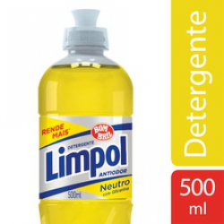 DETERGENTE LAVA LOUCAS LIMPOL NEUTRO 500ML