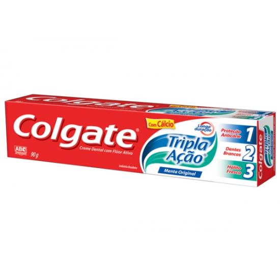 CREME DENTAL COLGATE TRIPLA  ACAO 90G