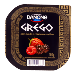 DANONE GREGO FRUTAS VERMELHA 100 GR