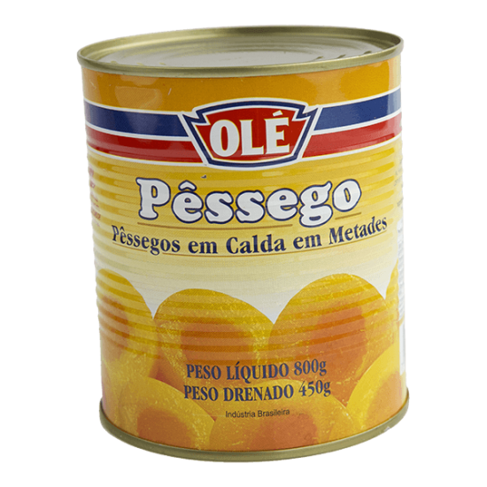 PESSEGO CALDA METADE OLE 800G