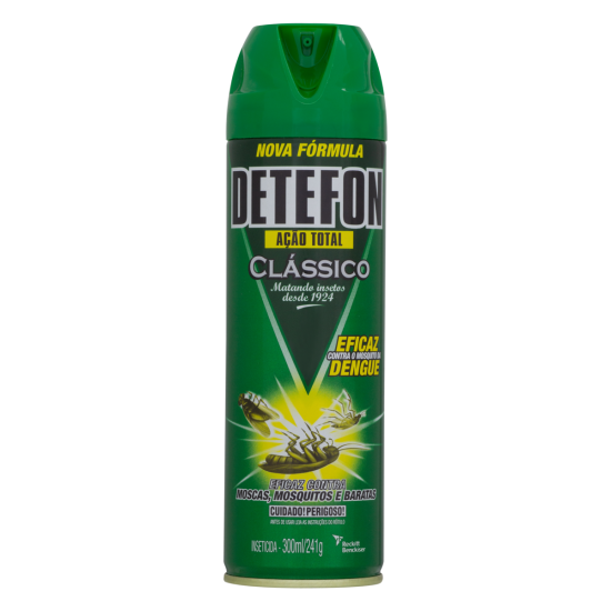 INSETICIDA DETEFON ACAO TOTAL  AEROSOL 300ML