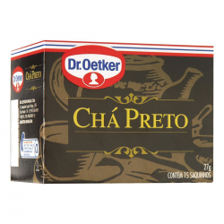 CHA PRETO DR. OETKER