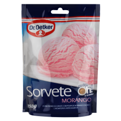 PO SORVETE 150 GR MORANGO