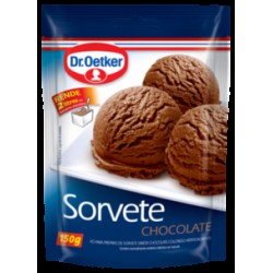 PO PARA SORVETE CHOCOLATE150 GR
