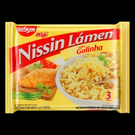 NISSIN LAMEN GALINHA 85 GR