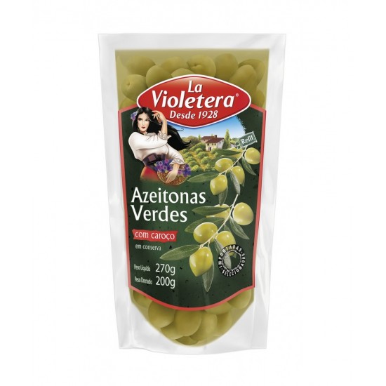 AZEITONA LA VIOLETERA SACHE COM CAROCO 350 G