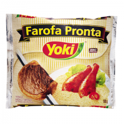 FARINHA MANDIOCA TEMPERADA YOKI 500 G