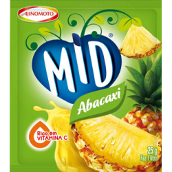 SUCO EM PO MID ABACAXI 25 GR