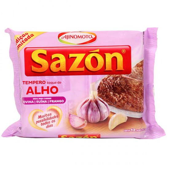 TEMPERO SAZON ALHO 60GR