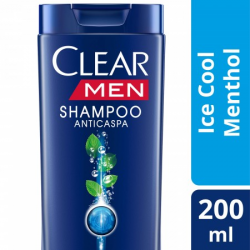 SHAMPOO CLEAR ICE MENTOL 200 ML