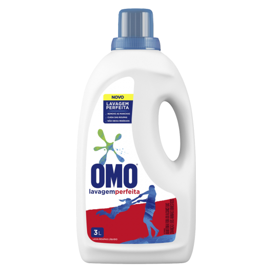 LAVA ROUPA OMO MULTIAÇÃO LIQUIDO 3 L
