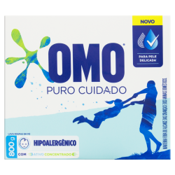 SABAO EM PO OMO PURO CUIDADO 800 GR