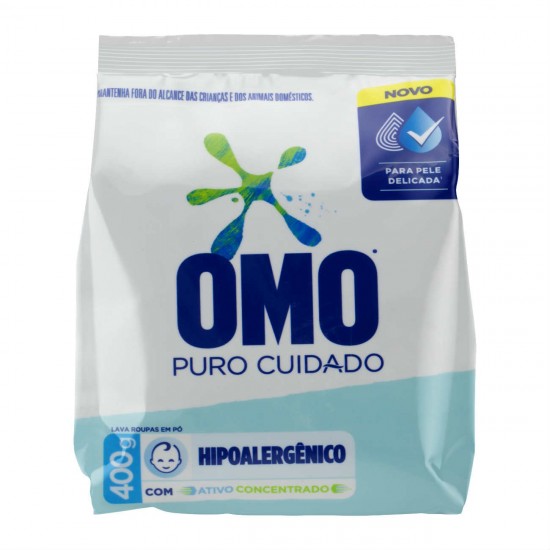 SABAO EM PÓ OMOPURO CUIDADO 400 GR