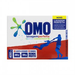SABAO EM PÓ OMO LAVAGEM PERFEITA 400 GR