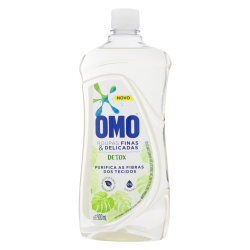 LAVA ROUPA OMO ROUPAS FINAS DETOX 900 ML