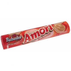 BISCOITO RECHEADO RICHESTER MORANGO 140G