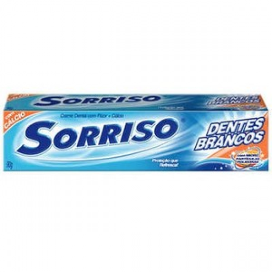 CREME DENTAL SORRISO DENTES BRANCOS 90G