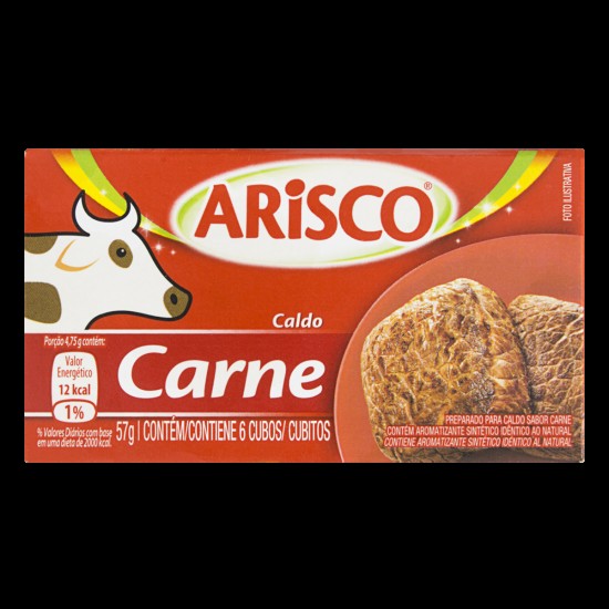 CALDO ARISCO CARNE 57G