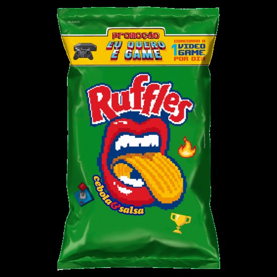 SALGADINHO BATATA RUFFLES CEB SALSA 96 GR