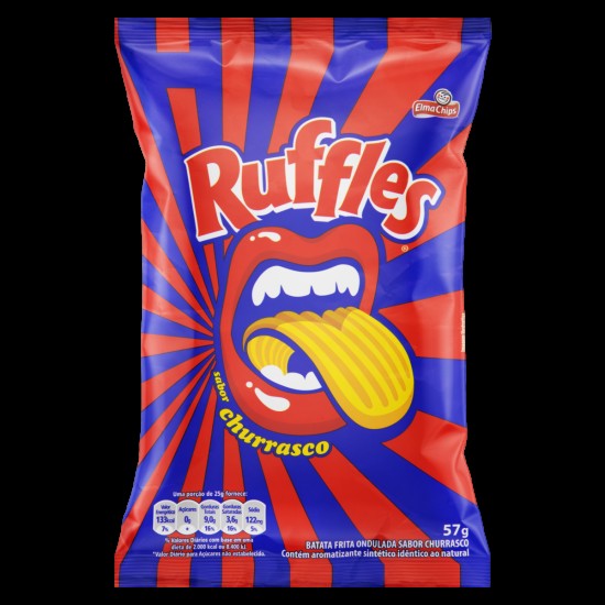 SALGADINHO BATATA RUFFLES CHURRASCO 57 GR
