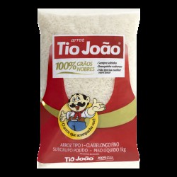 ARROZ BRANCO TIO JOAO 1 KG