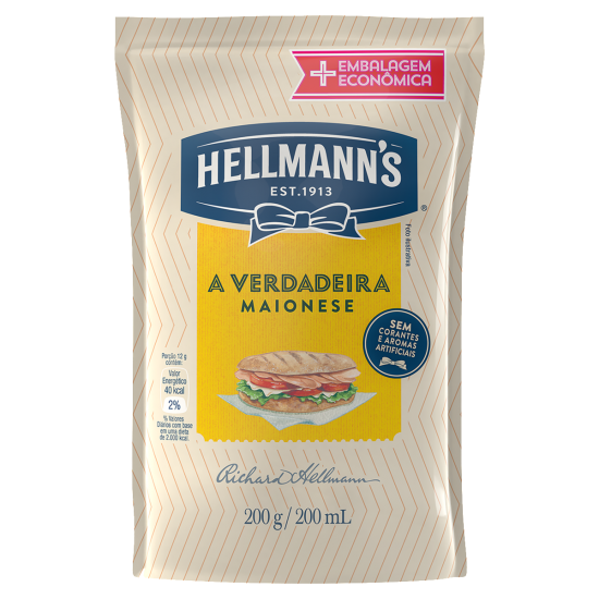 MAIONESE HELLMANNS SC 200G