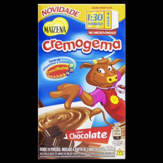 CREMOGEMA  MAIZENA CHOC 200G