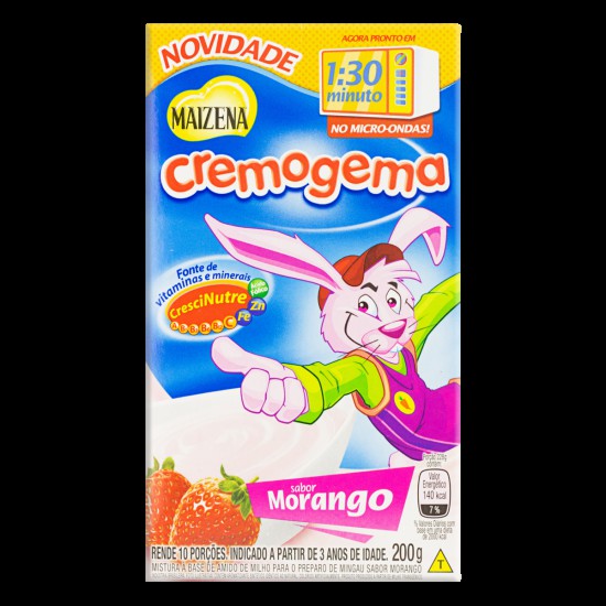 CREMOGEMA MORANGO 200G